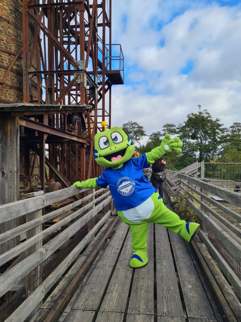 Signal auf der Schachtofenbatterie